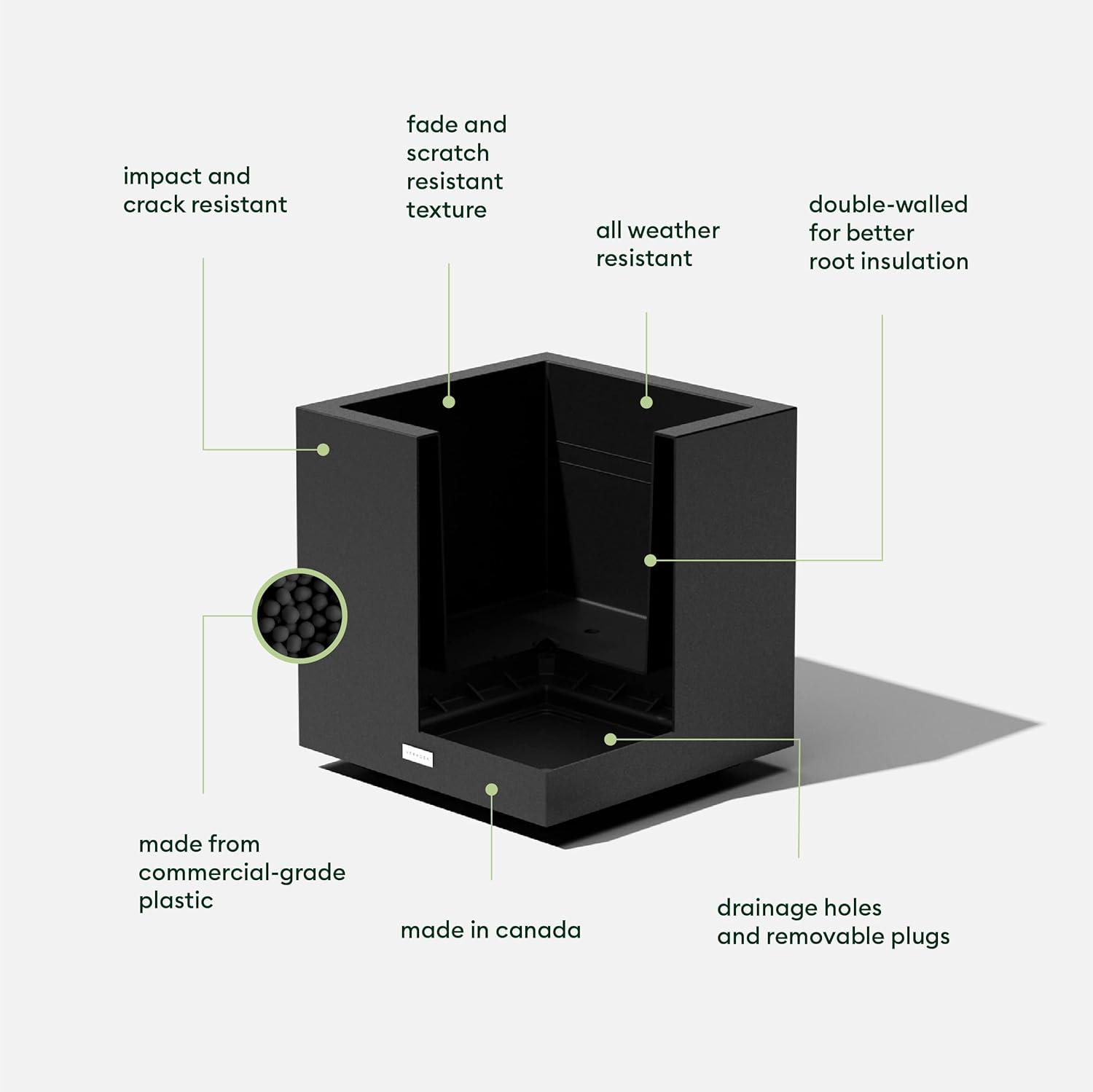 Block Series Cube Planter