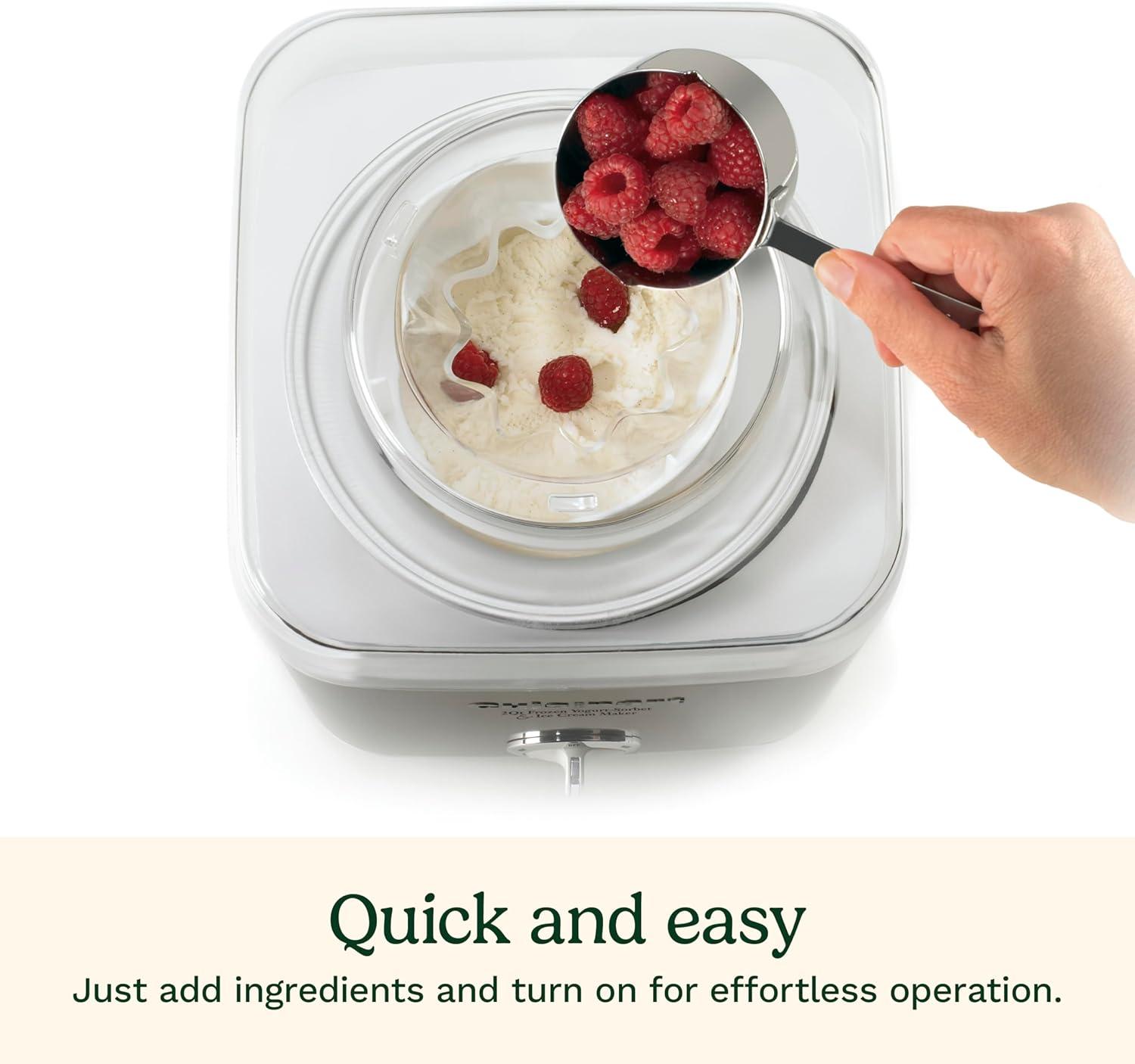 Cuisinart ® Pure Indulgence ™ 2-Qt. Frozen Yogurt, Sorbet and Ice Cream Maker