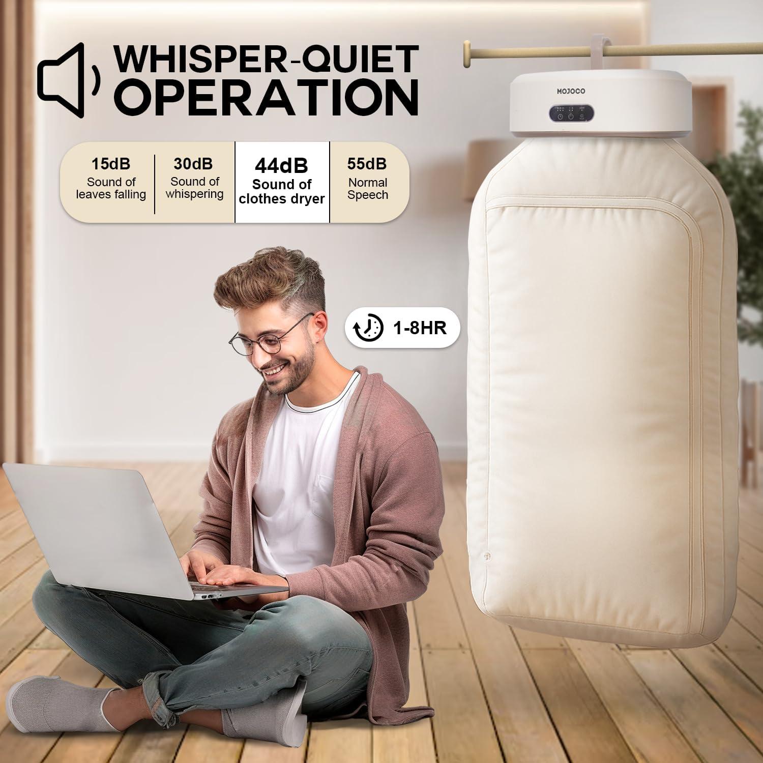 Mojoco Portable 600W Electric Clothes Dryer