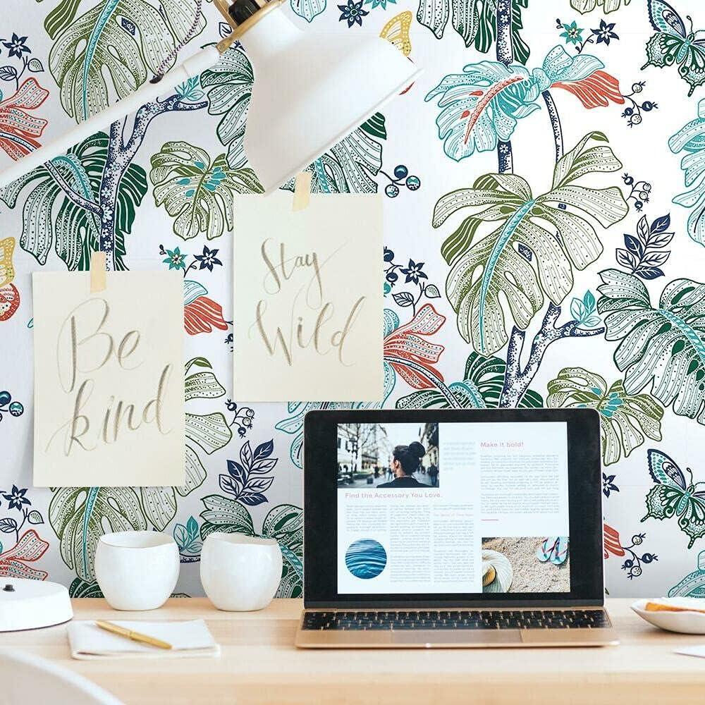 Boho Palm Peel and Stick Wallpaper