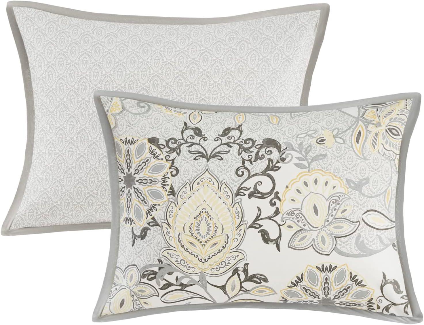 Isla 3 Piece Reversible Cotton Floral Duvet Set