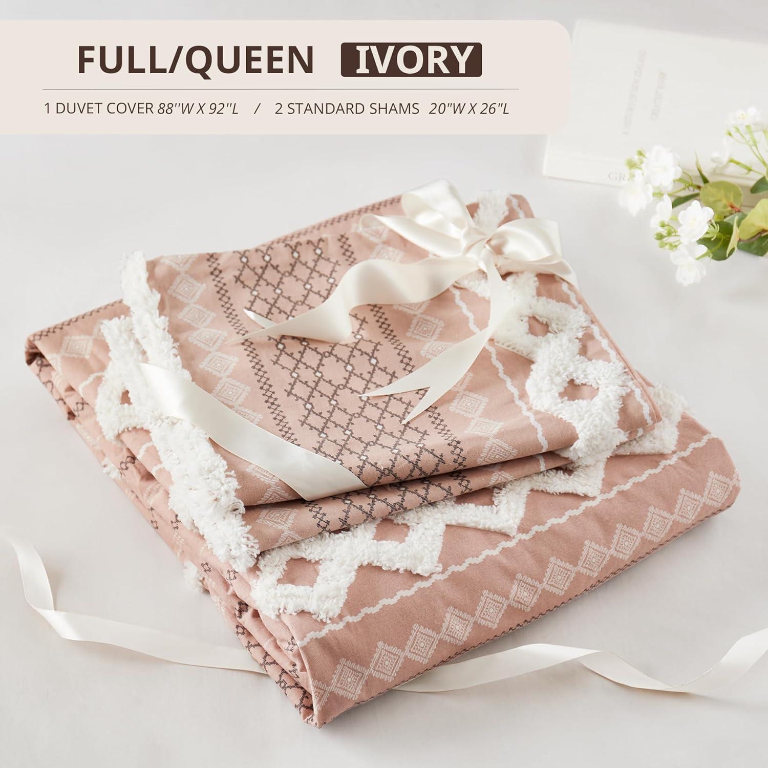 INK+IVY Imani Cotton Printed Duvet Cover Set