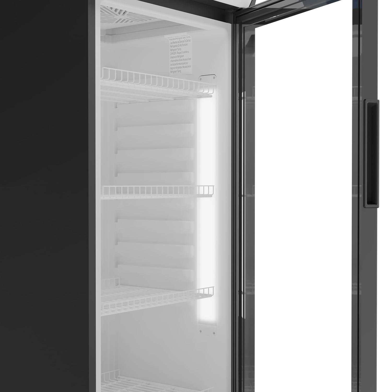 22 in. One-Door Merchandiser Refrigerator - 9 Cu Ft. MDR-9CP