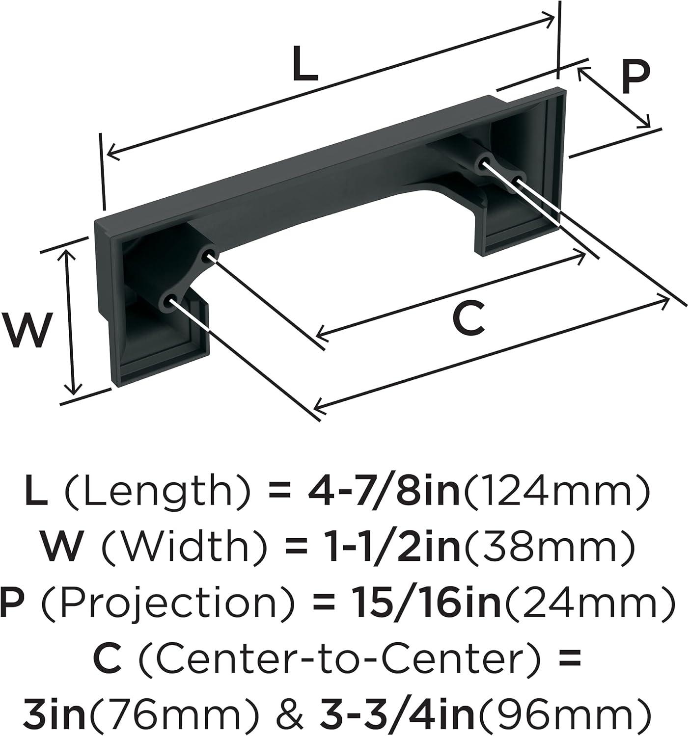 Amerock Appoint Cabinet or Furniture Cup Pull