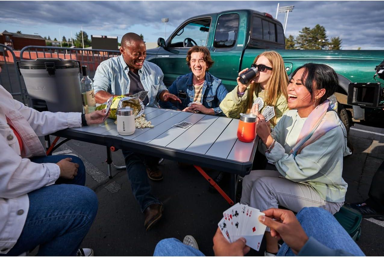 Stanley 10 oz Everyday Wine Tumbler Matte Black: Stainless Steel, Dishwasher-Safe, Hot/Cold Drinkware, All Ages