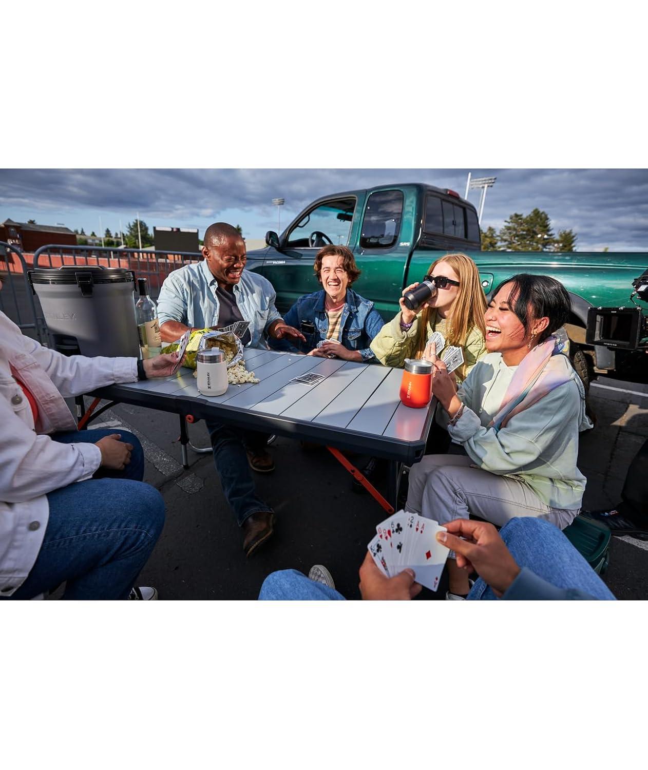 Stanley 10 oz Everyday Wine Tumbler Matte Black: Stainless Steel, Dishwasher-Safe, Hot/Cold Drinkware, All Ages