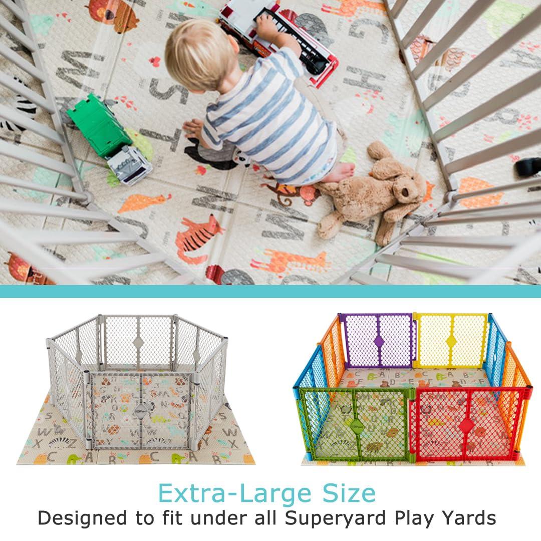 Toddleroo by North States Superyard 6.5'' L Foam Playmat