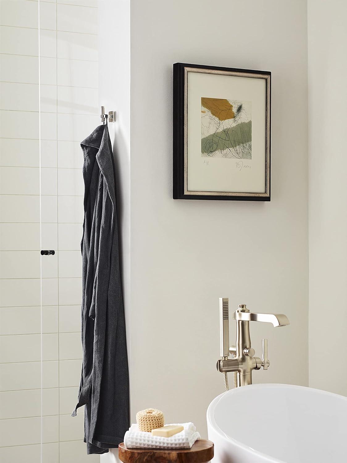 Amerock Esquire Wall Mounted Hook for Towel and Robe