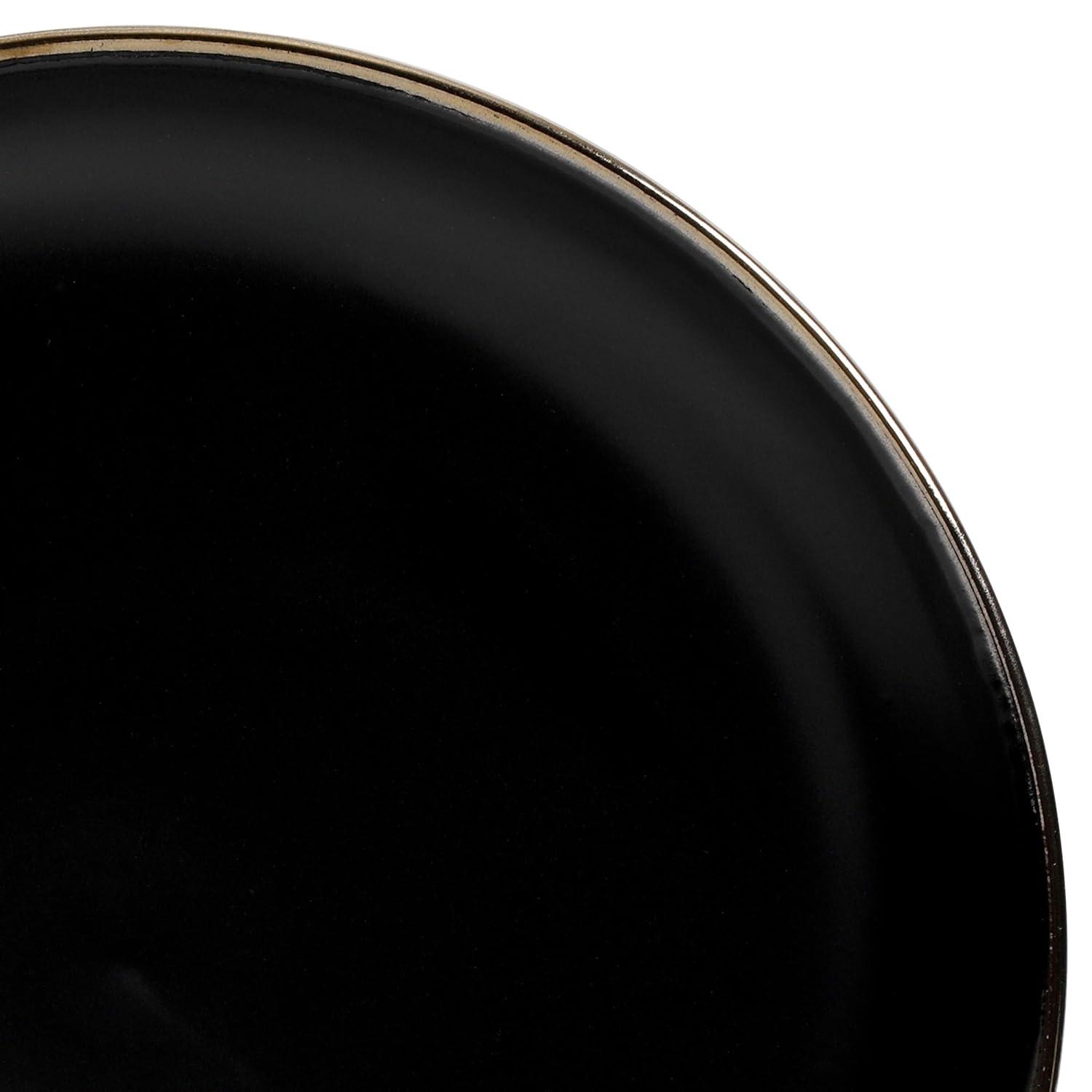 Gibson Home Rockaway Round Stoneware Dinnerware