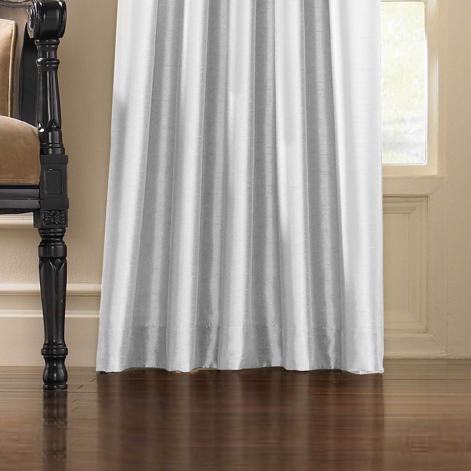 Curtainworks Marquee 108" Single Panel Curtain, White, Adult