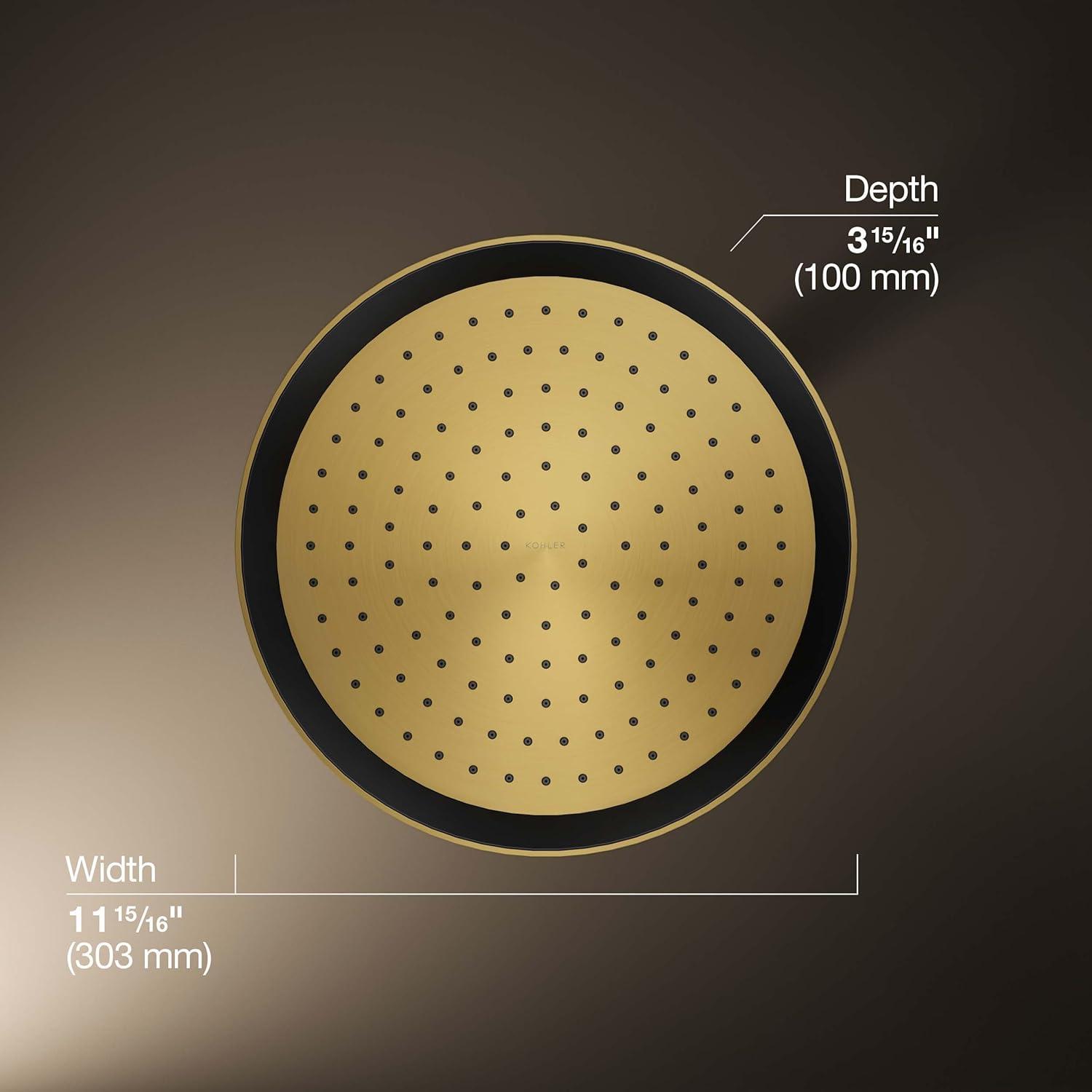 Statement™ 2.5 GPM Round 12 in. Rainhead with Katalyst Air-Induction Technology