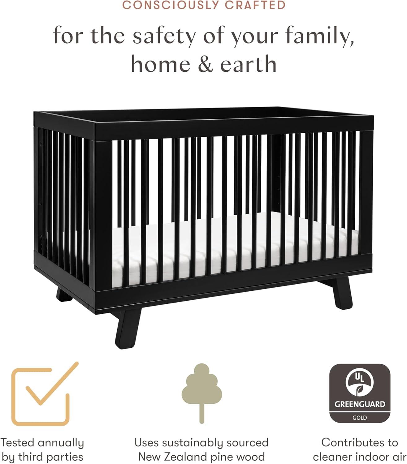 Hudson 3-in-1 Convertible Crib