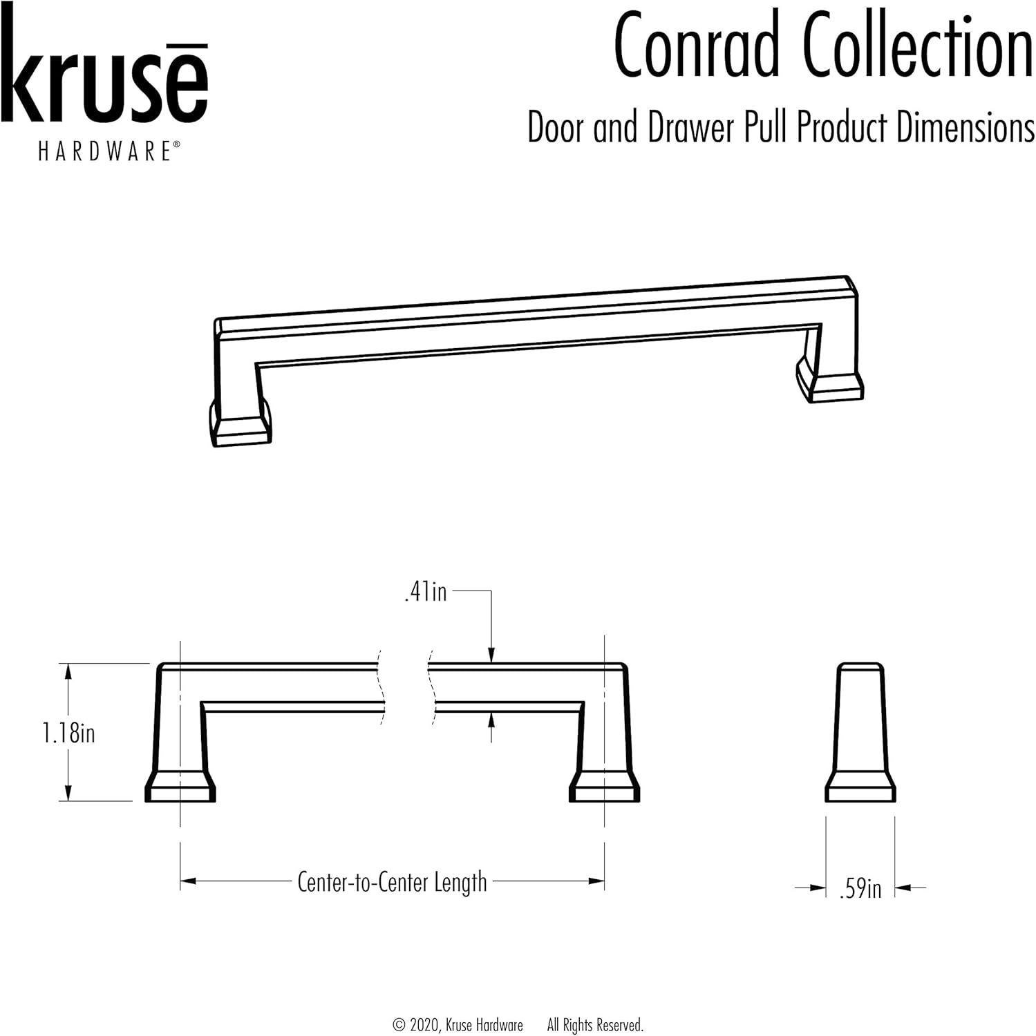 Conrad 8" Center to Center Appliance Pull (Set of 10)