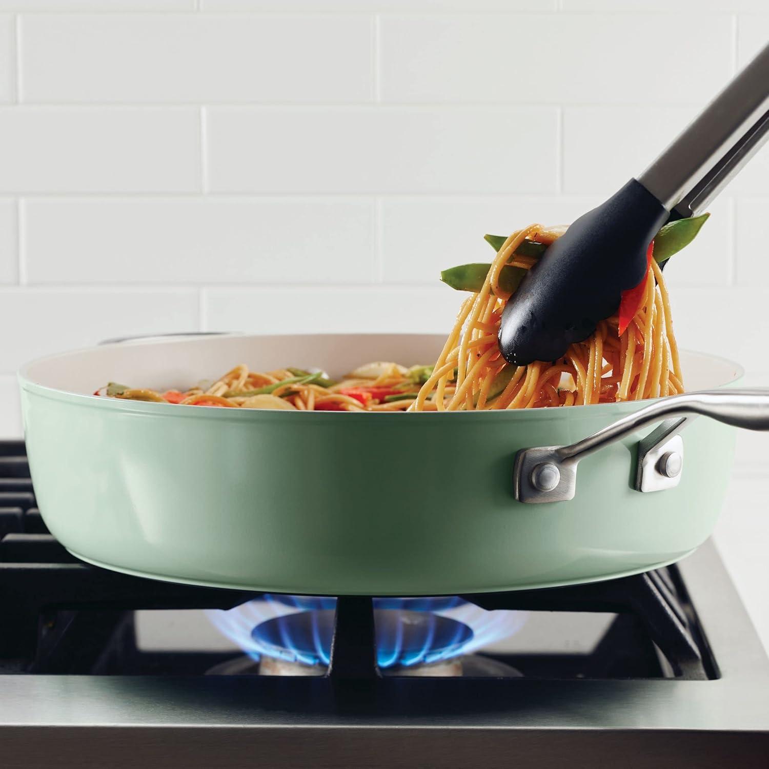 KitchenAid® KitchenAid® Hard Anodized Ceramic Nonstick Saute Pan with Lid, 5 Quart