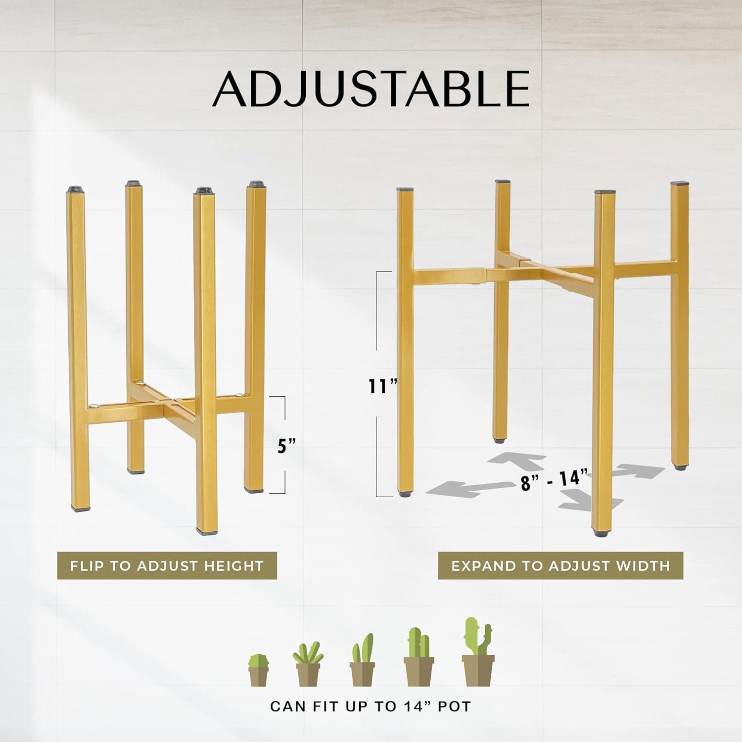 Plant Stand Metal Adjust Stand