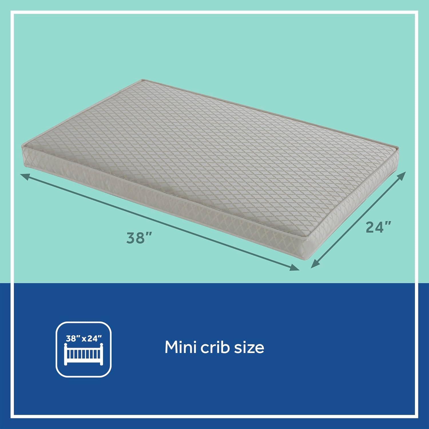 Sealy Mini Cotton Crib Mattress - 38"x24"
