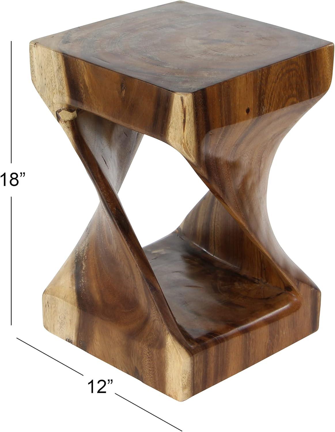 Vidrio Solid Wood End Table