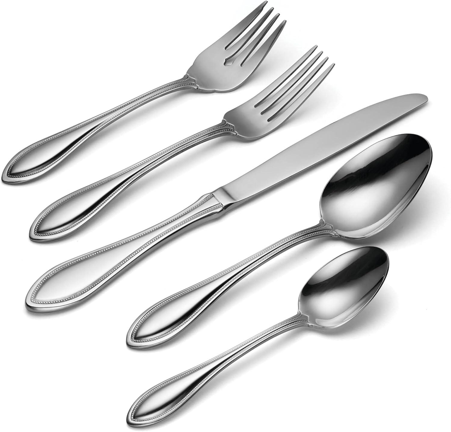 American Harmony 20-Piece Stainless Steel Flatware Set