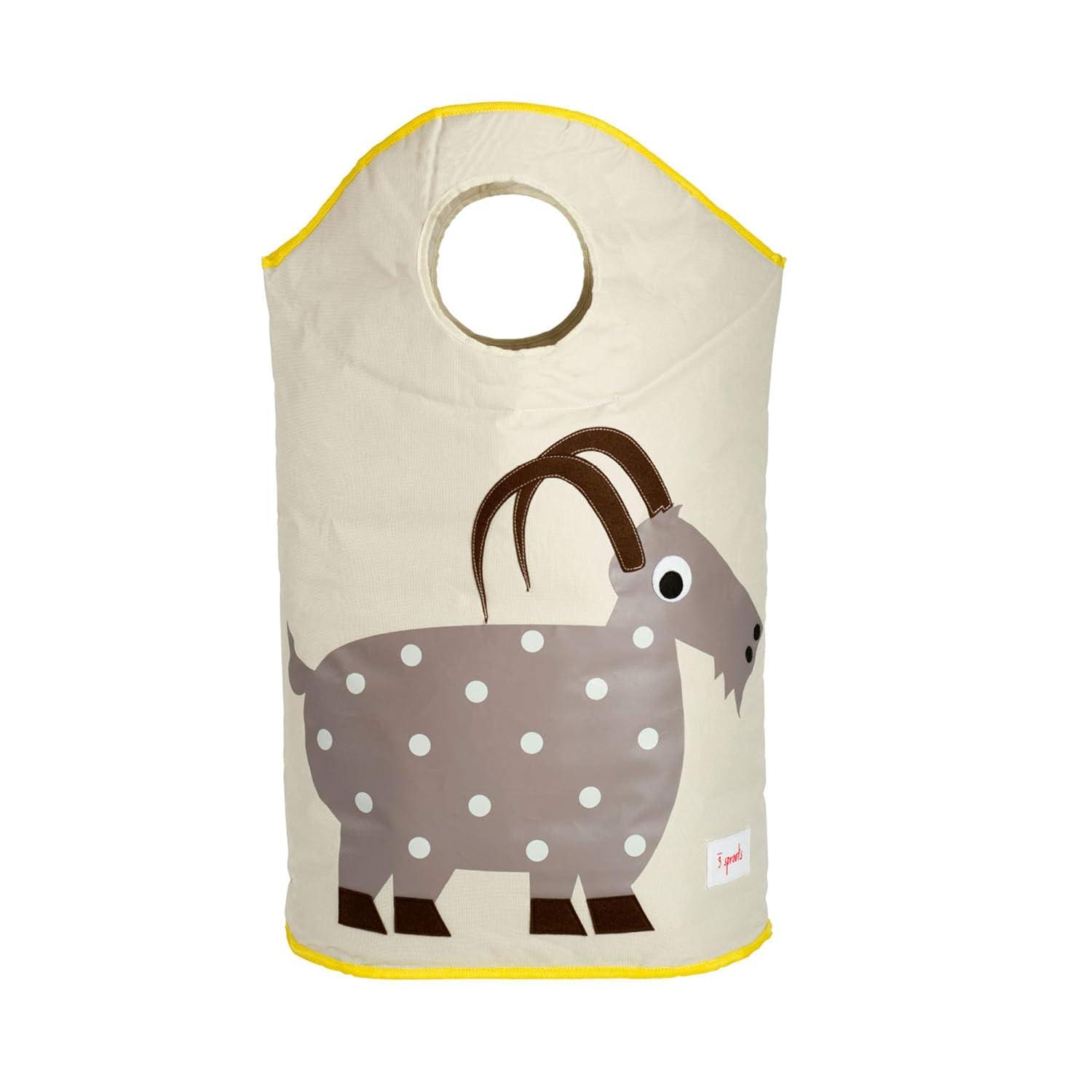 3 Sprouts 3 Sprouts - Baby Laundry Hamper  - Storage Basket Organizer Bin for Nursery - Lion