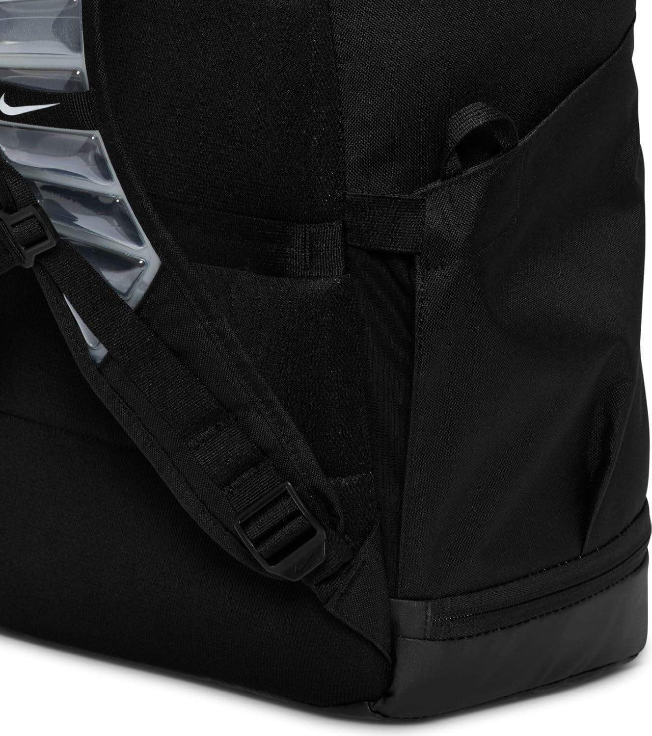 Nike Men's Hoops Elite Backpack, Black Anthracite and Metallic Silver