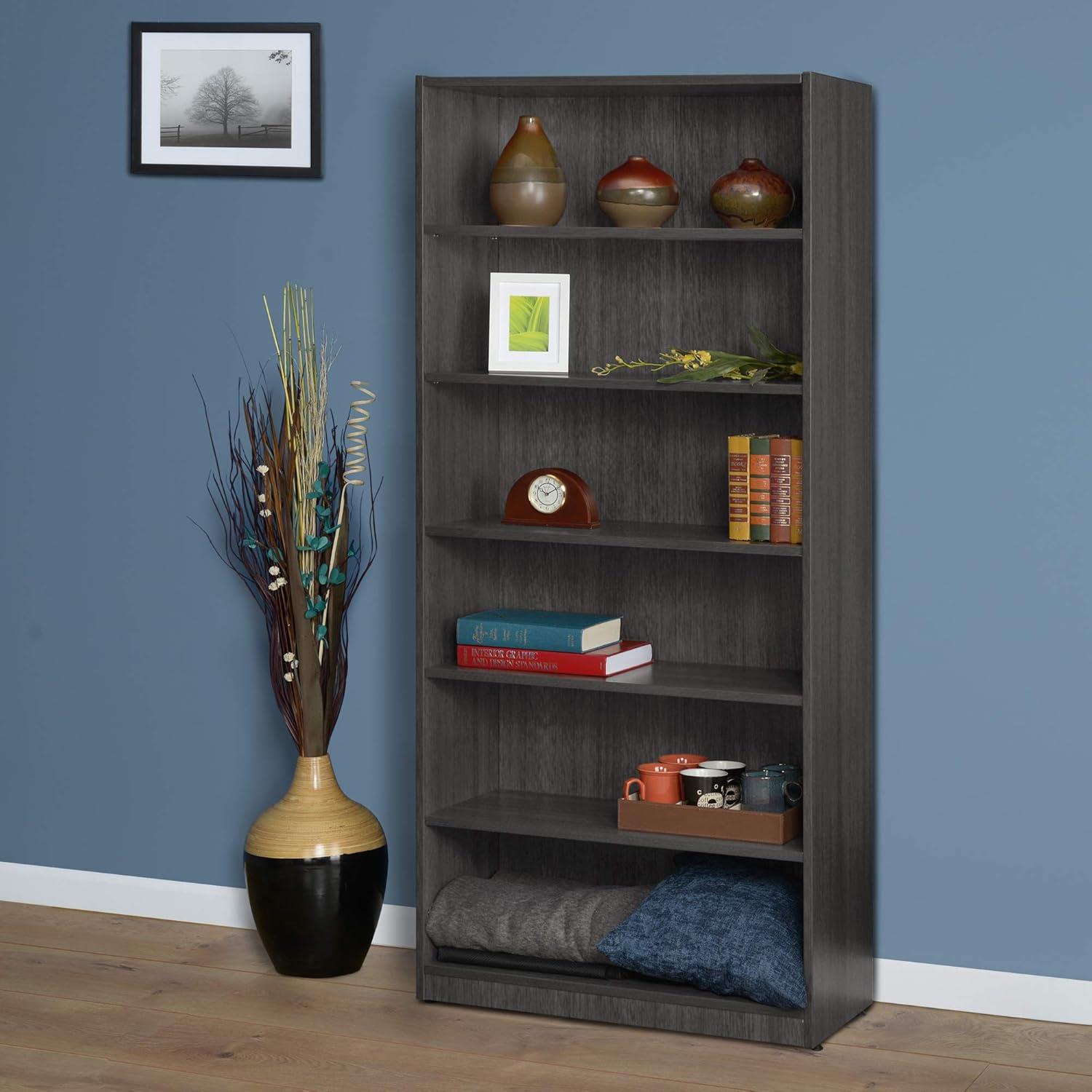 Regency Legacy 71 in. High Bookcase- Ash Grey