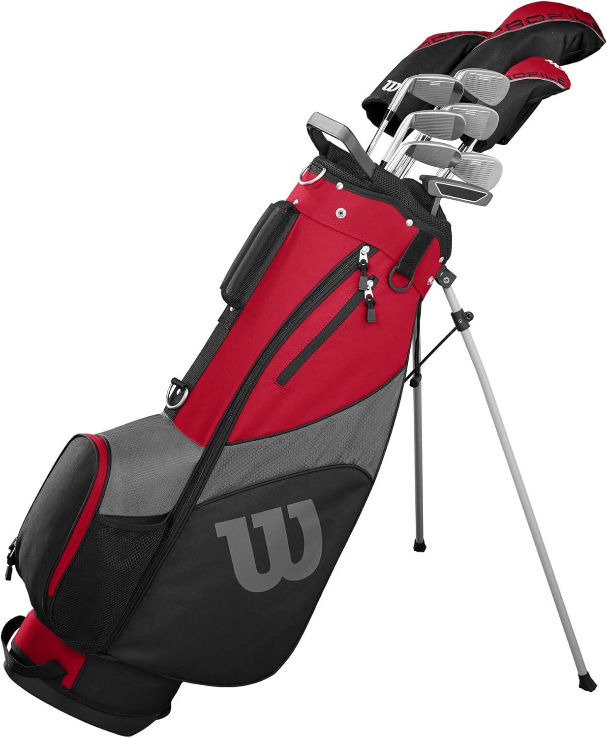Wilson Profile SGI Mens Set w/ Bag Driver Irons Putter Standard