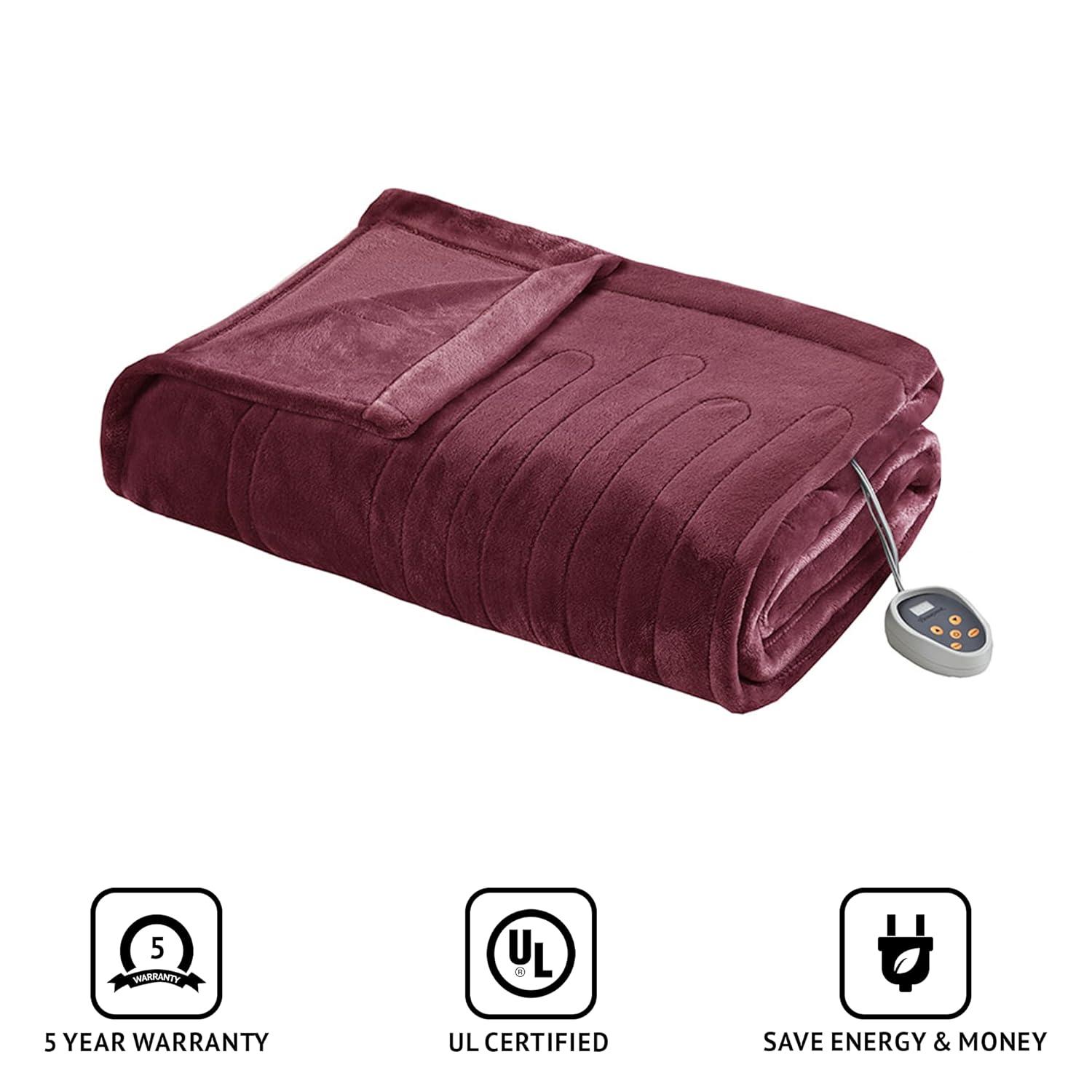 Beautyrest Beautyrest Heated Plush Blanket