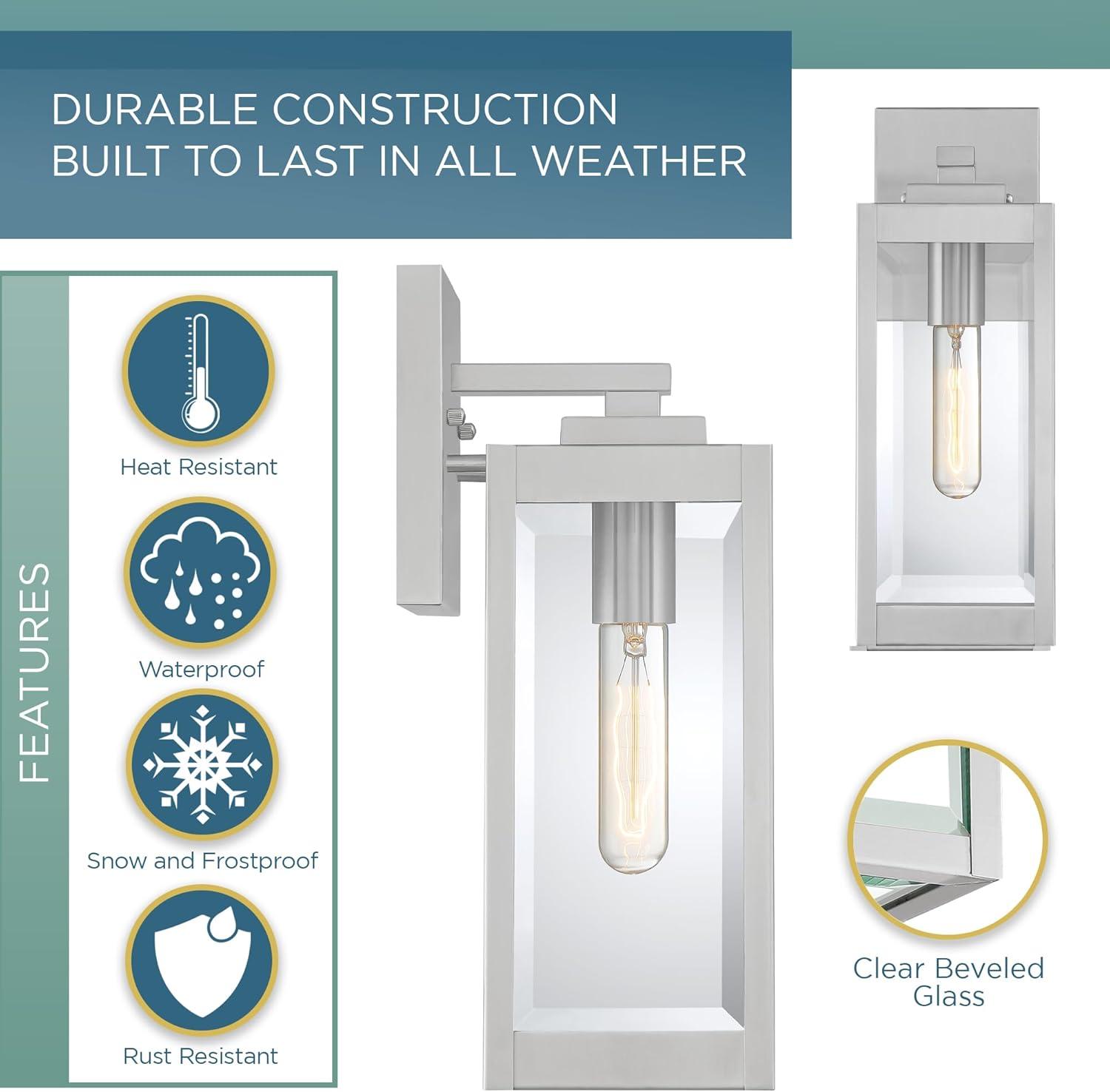 Quoizel Lighting Westover 1 - Light Sconce in  Stainless Steel