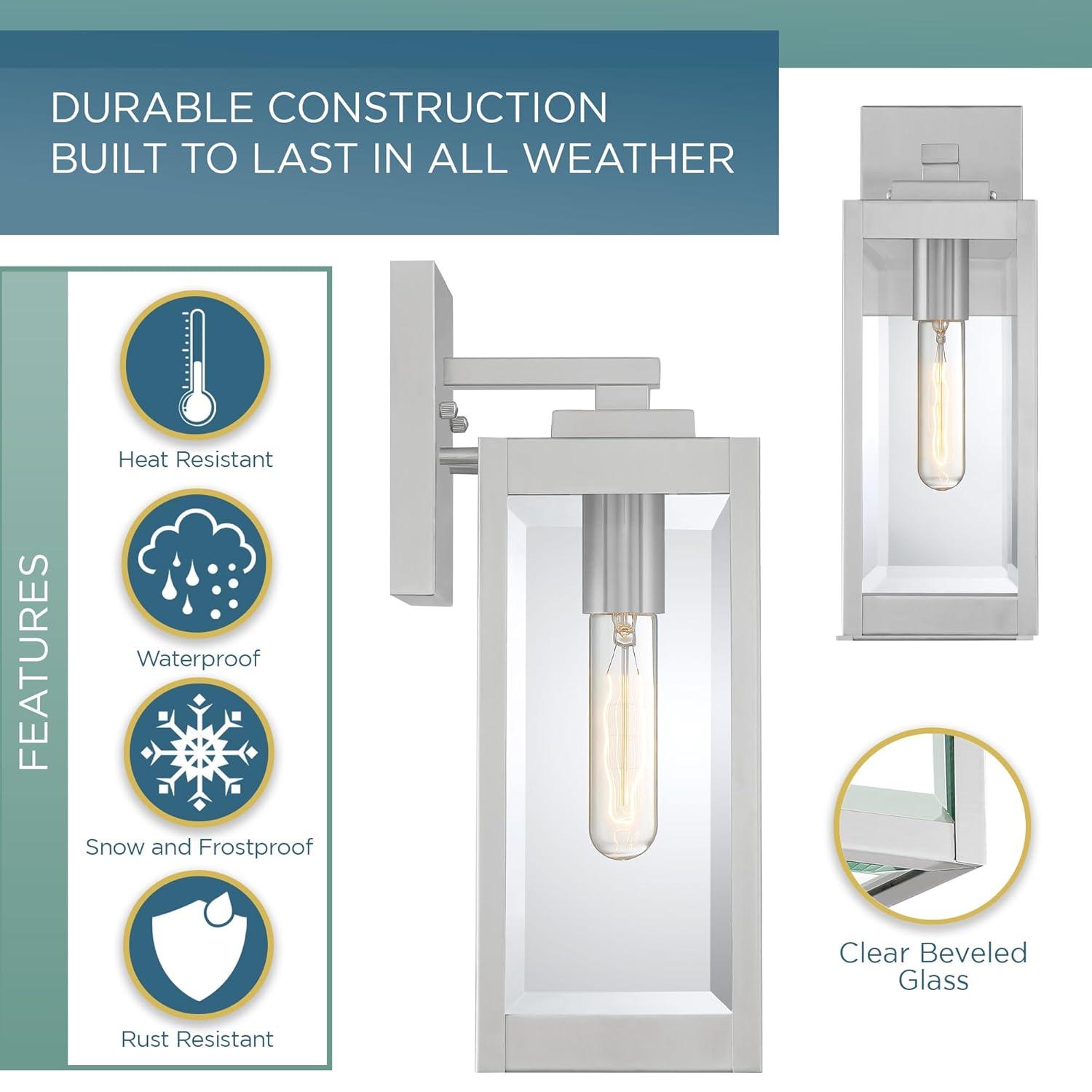Quoizel Lighting Westover 1 - Light Sconce in  Stainless Steel