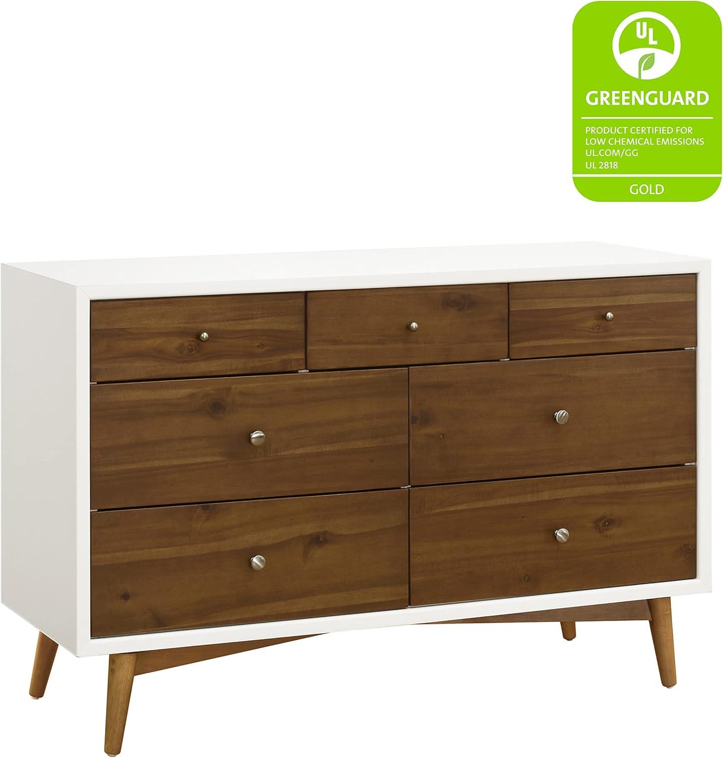 Palma 7 Drawer 53" W Double Dresser