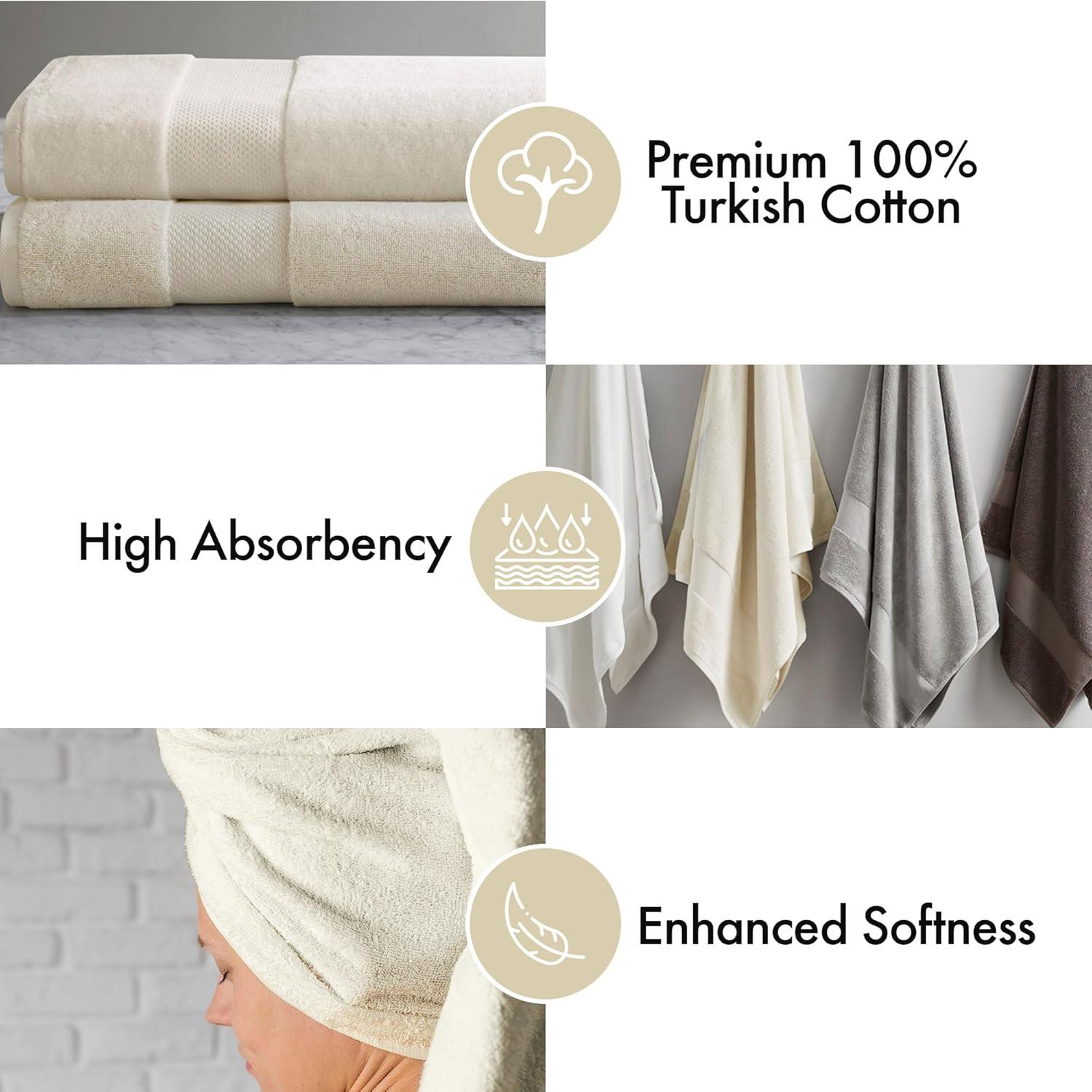 Madison Park Signature Turkish 100% Cotton Bath Sheet 2 Piece Set (Set of 2)
