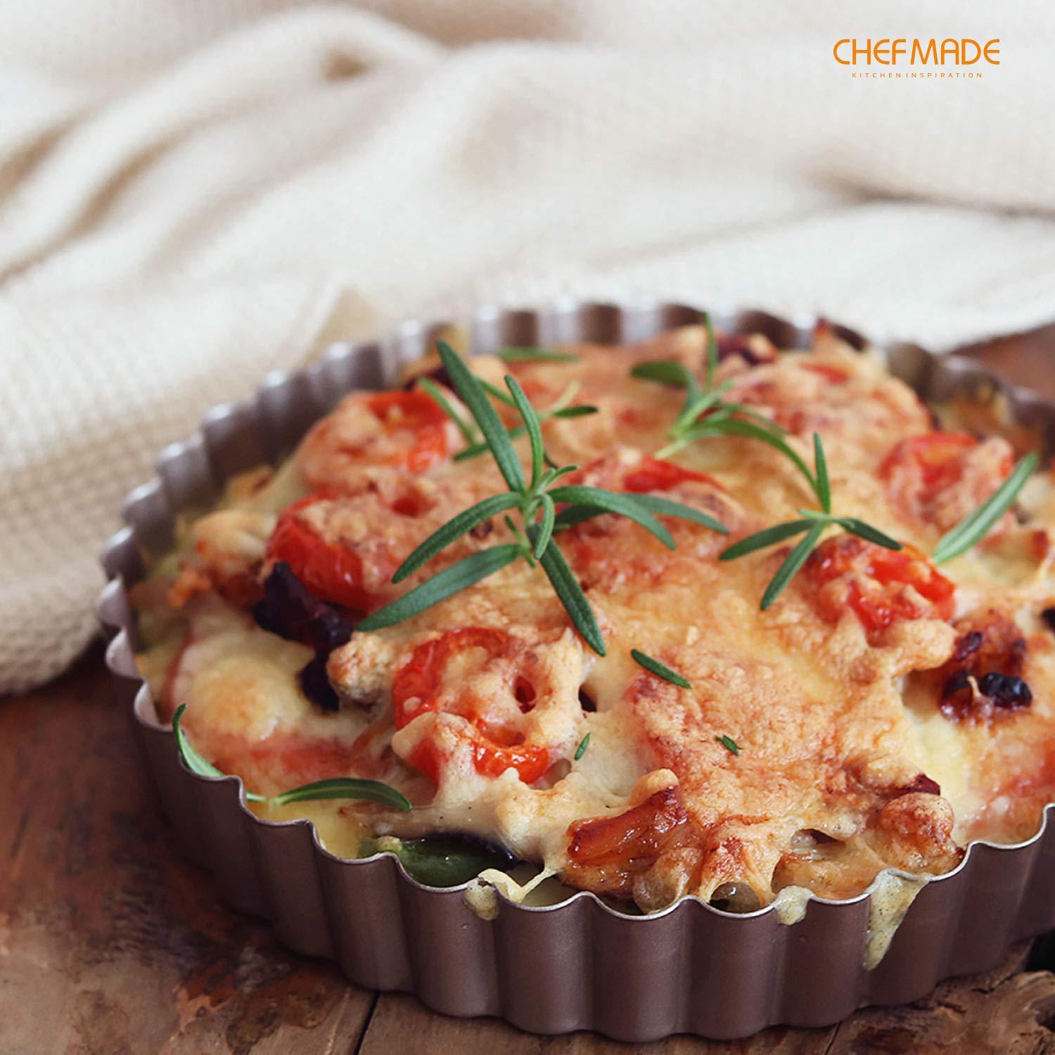 CHEFMADE CHEFMADE Nonstick Carbon Steel Tart Pan