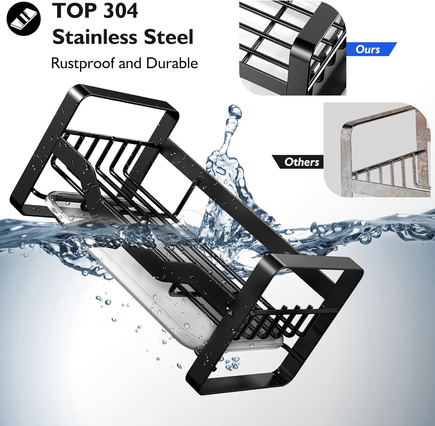 cangbaoge Stainless Steel Sink Caddy
