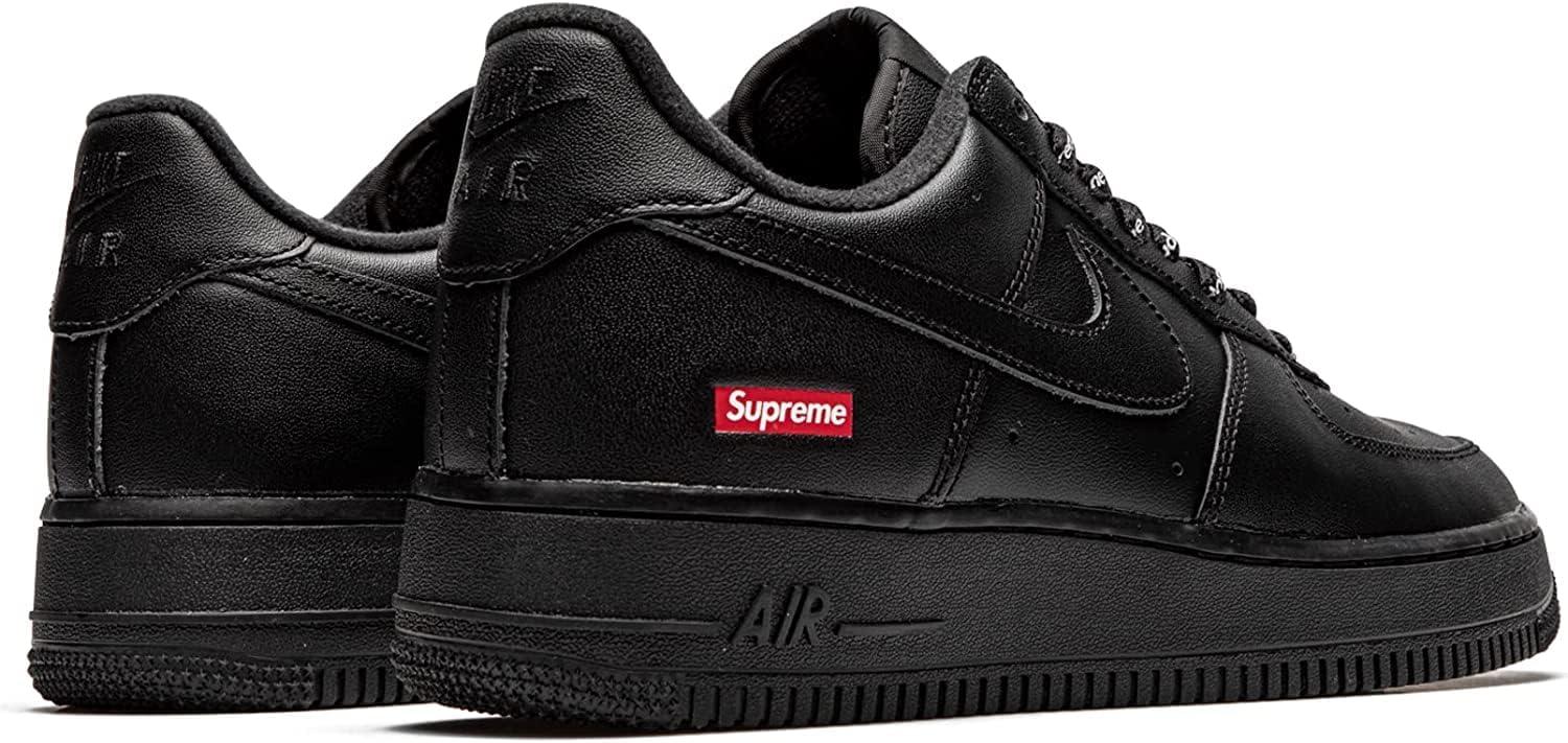 Supreme X Air Force 1 Low 'Box Logo - Black' - Cu9225-001 - Size 10.5 - Mens