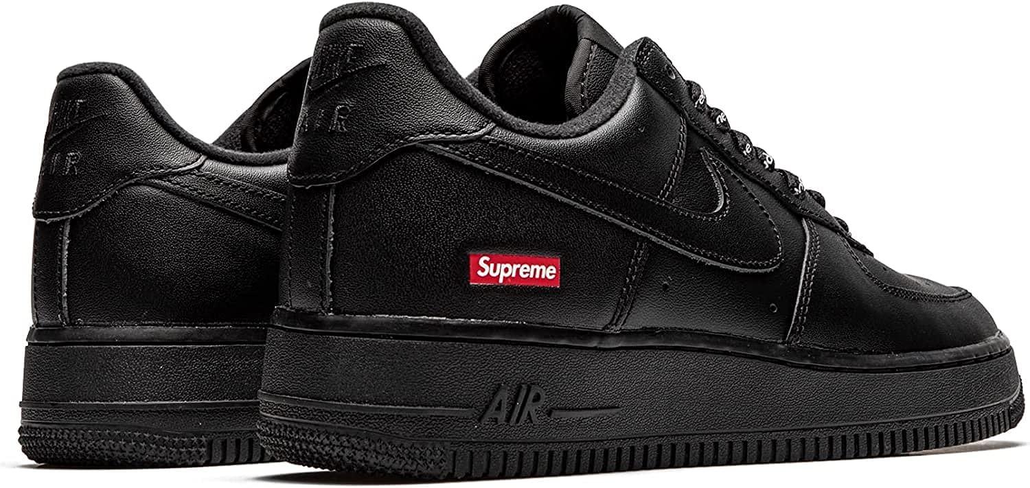 Supreme X Air Force 1 Low 'Box Logo - Black' - Cu9225-001 - Size 10.5 - Mens