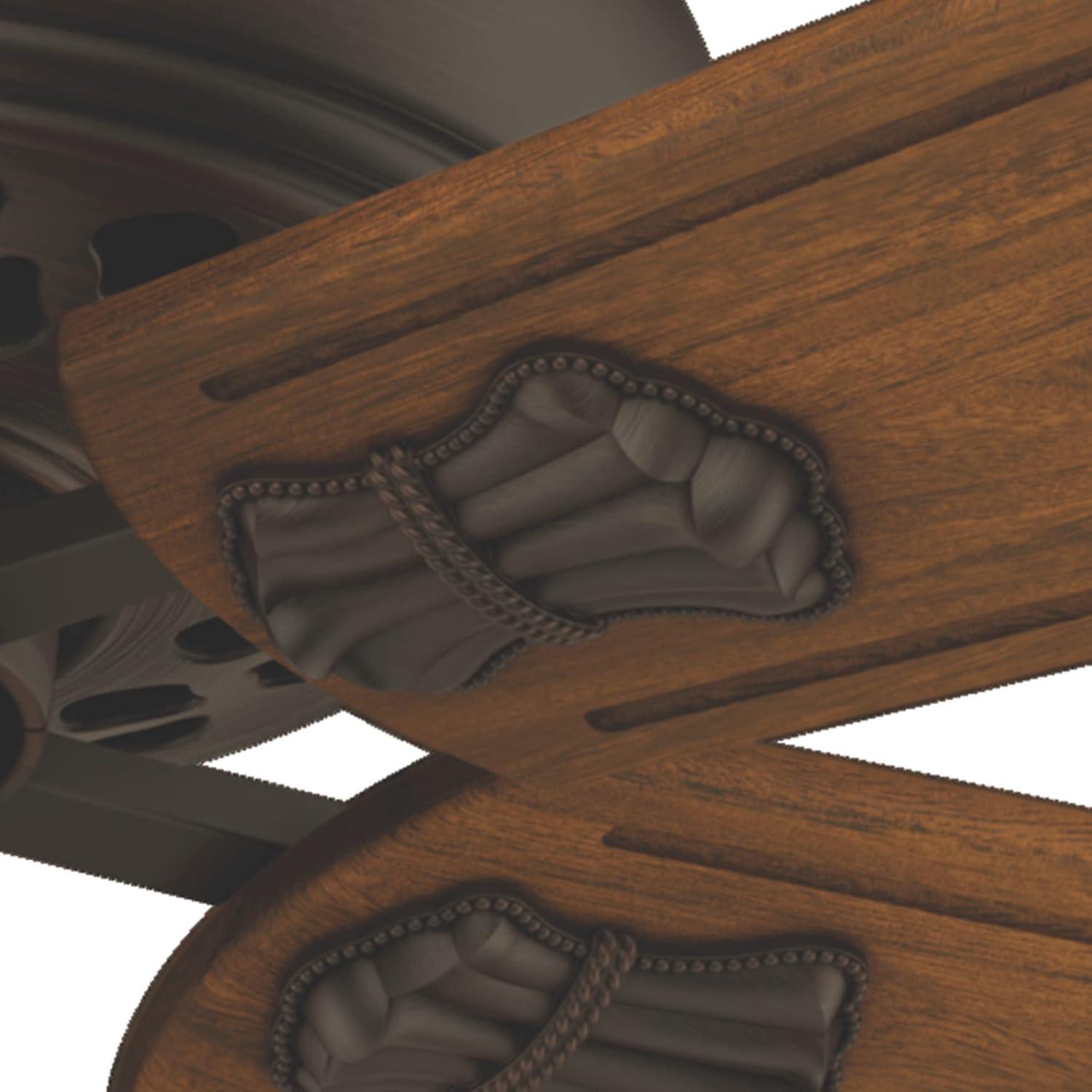 Casablanca Fan 60" Fellini 5 - Blade Standard Ceiling Fan with Wall Control
