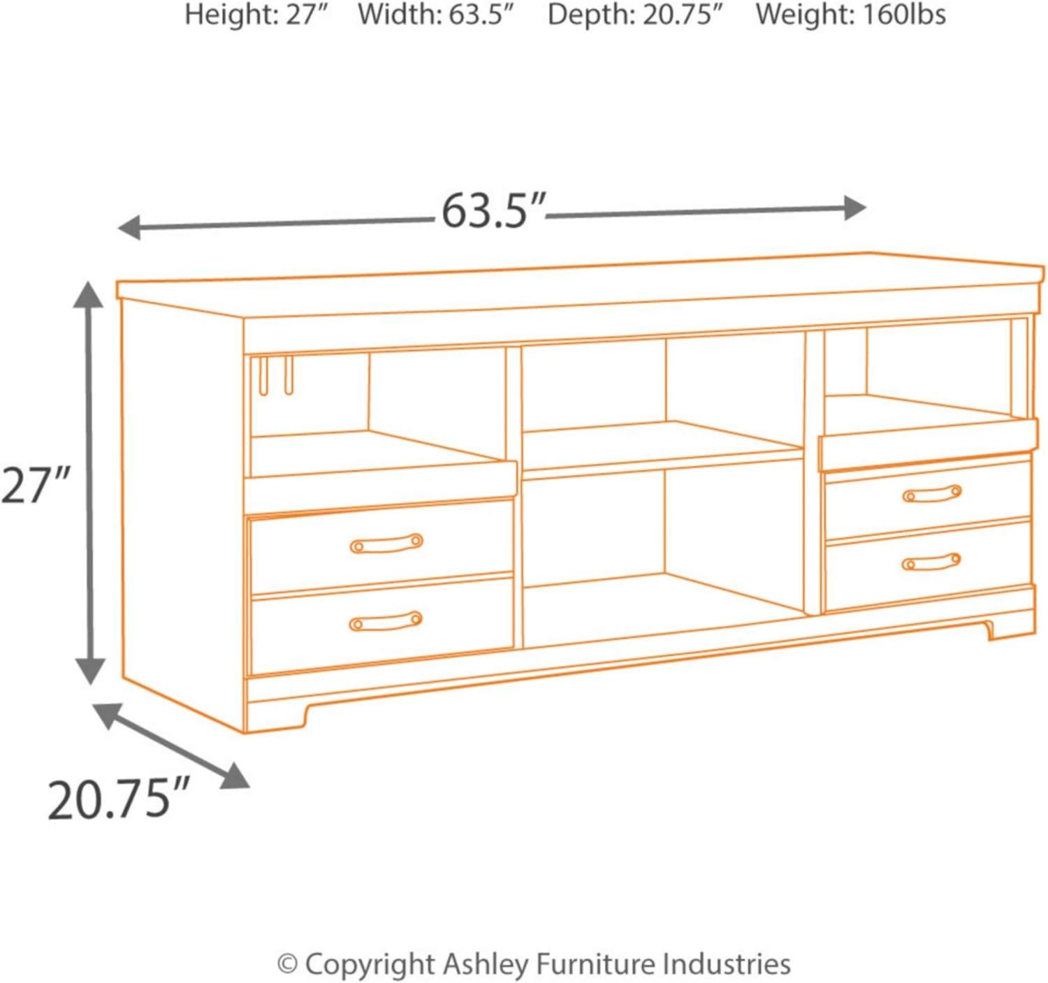 Esmarelda TV Stand for TVs up to 70"