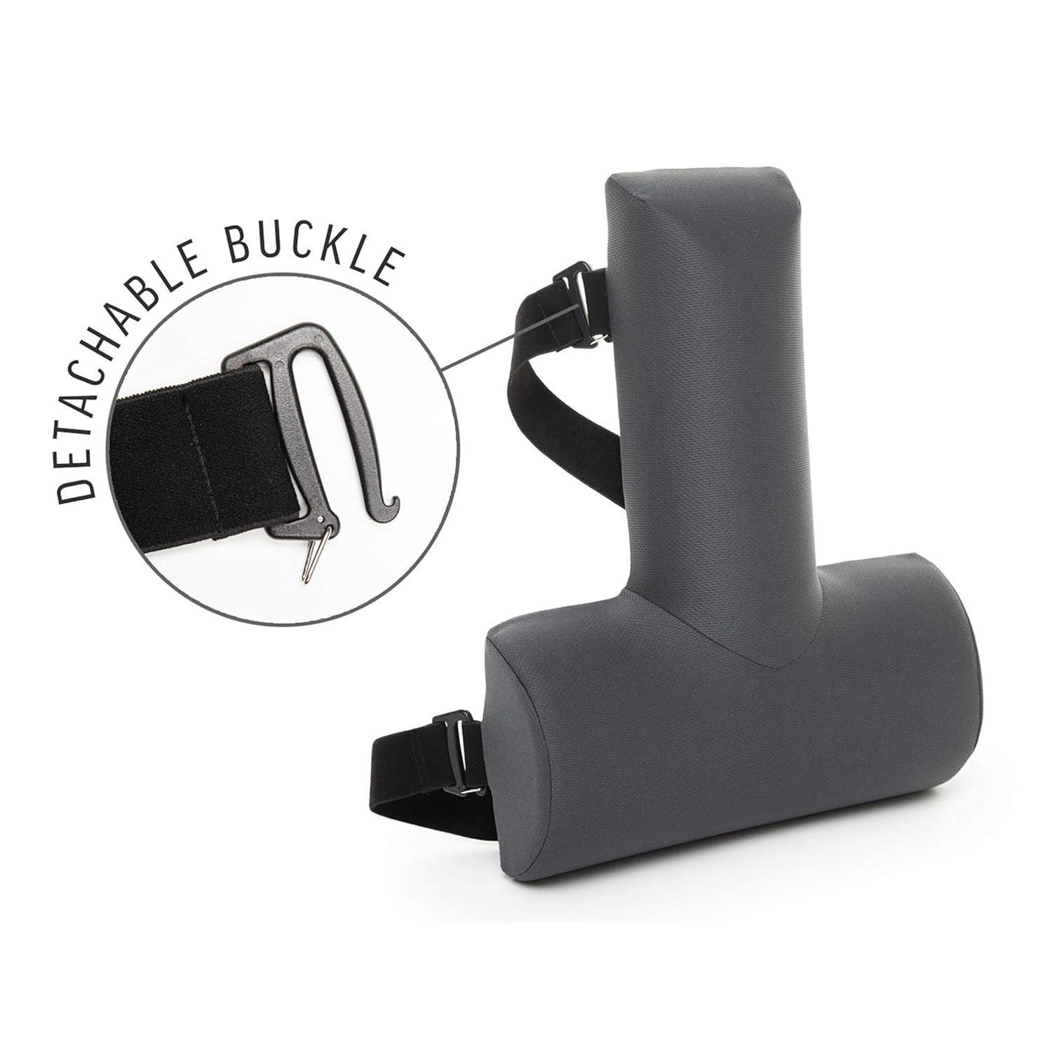 OPTP Thoracic Lumbar Back Support - Full Back and Lumbar Support for Improved Sitting Posture, Upper/Lower Back Support for Chair, and Car Back