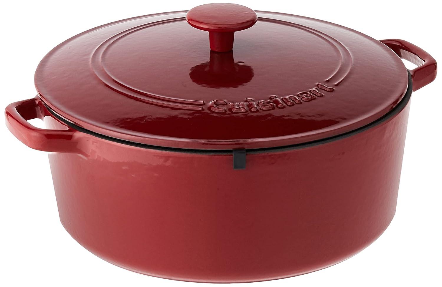 Cuisinart Chef’s Classic Enameled Cast Iron Round Dutch Oven with Lid