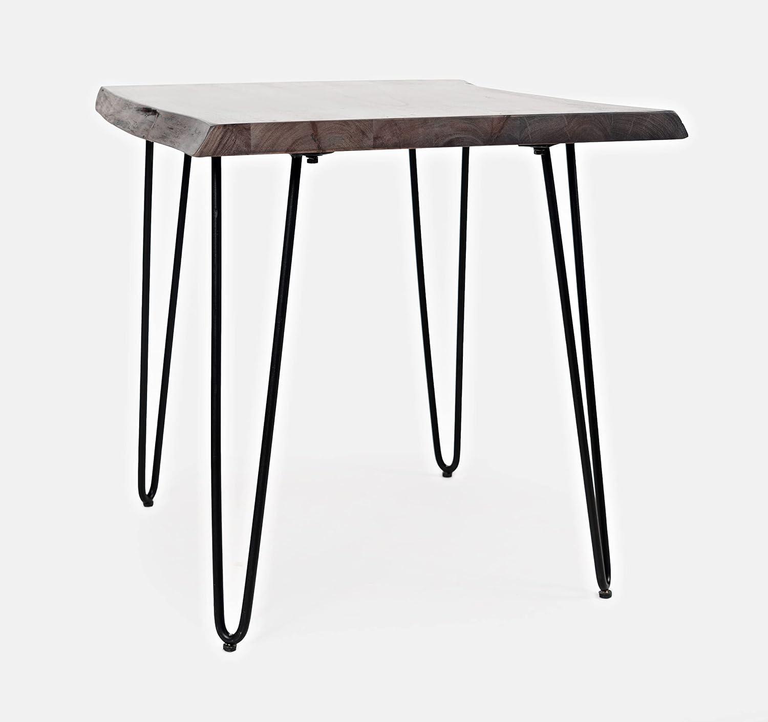 Jofran,Nature's Edge 24'' Solid Acacia Square End Table