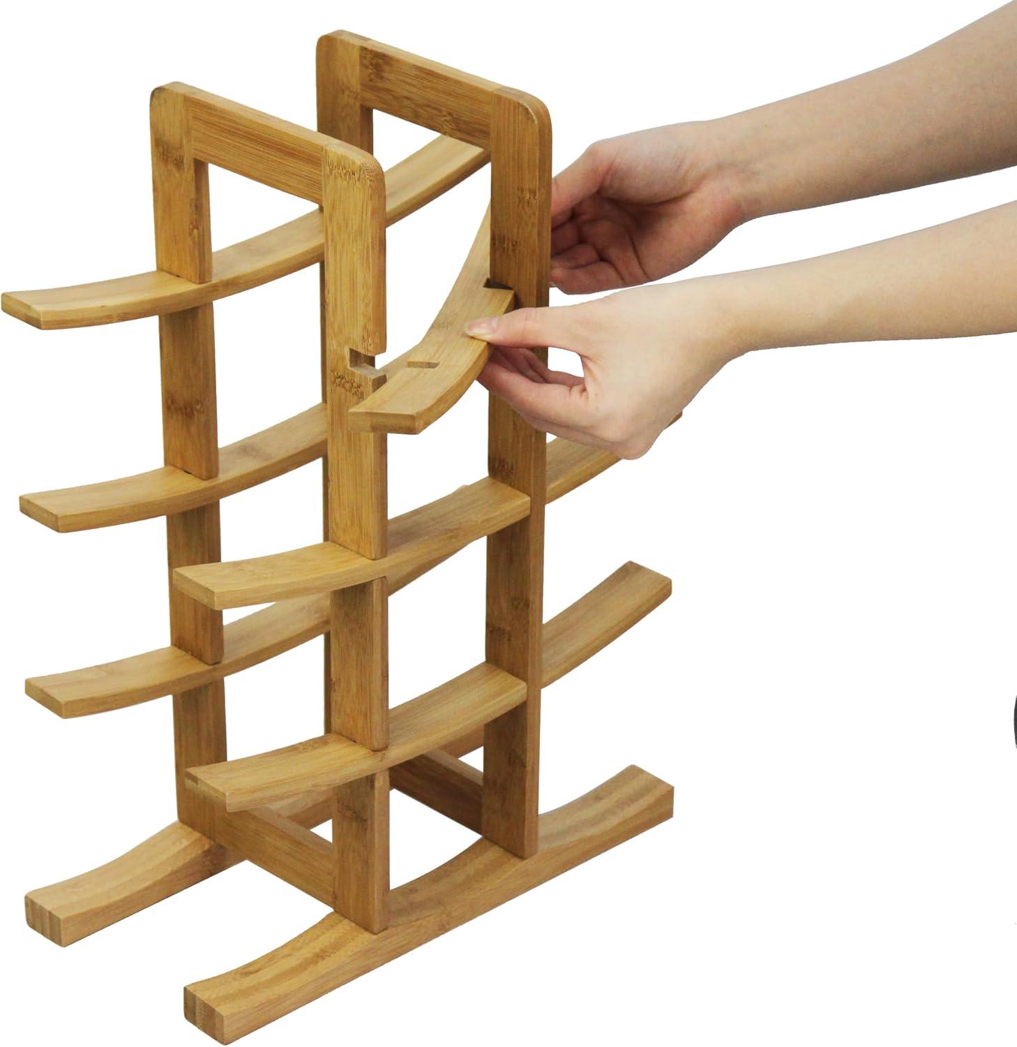 Oceanstar 12-Bottle Natural  Wine Rack