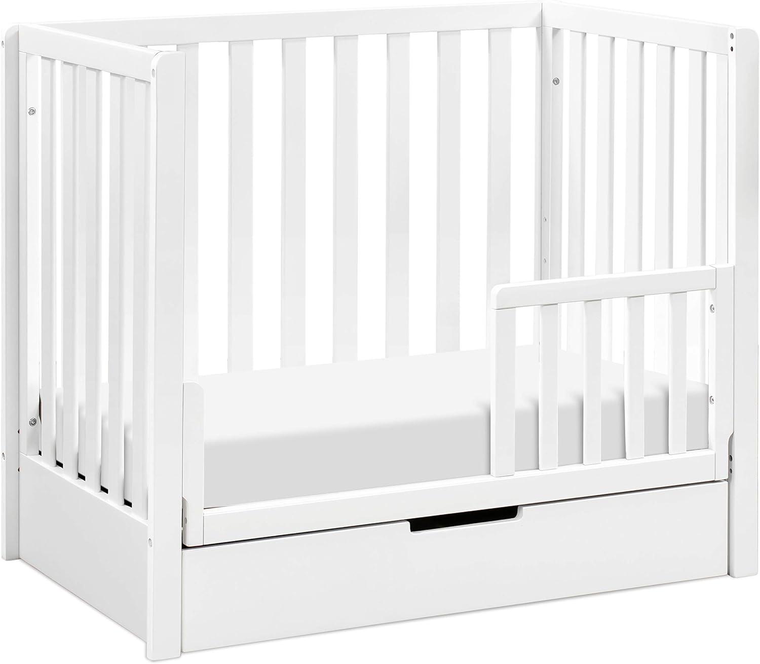 Colby 4-in-1 Mini Convertible Crib with Storage