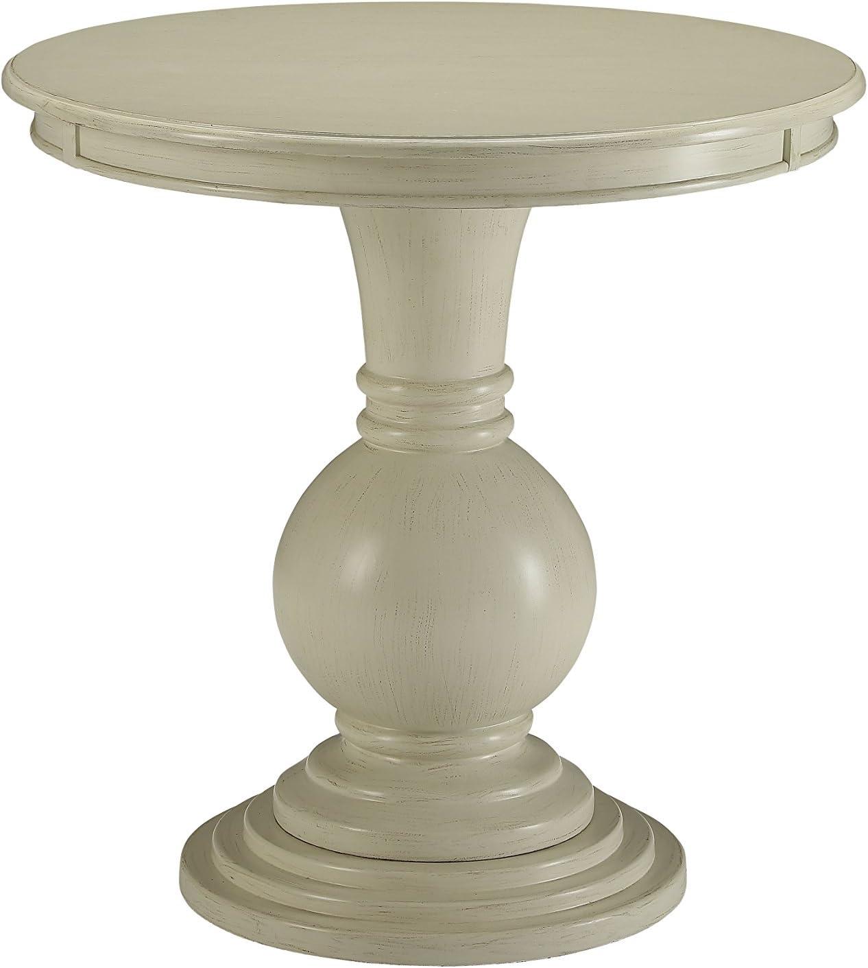 Pedestal End Table