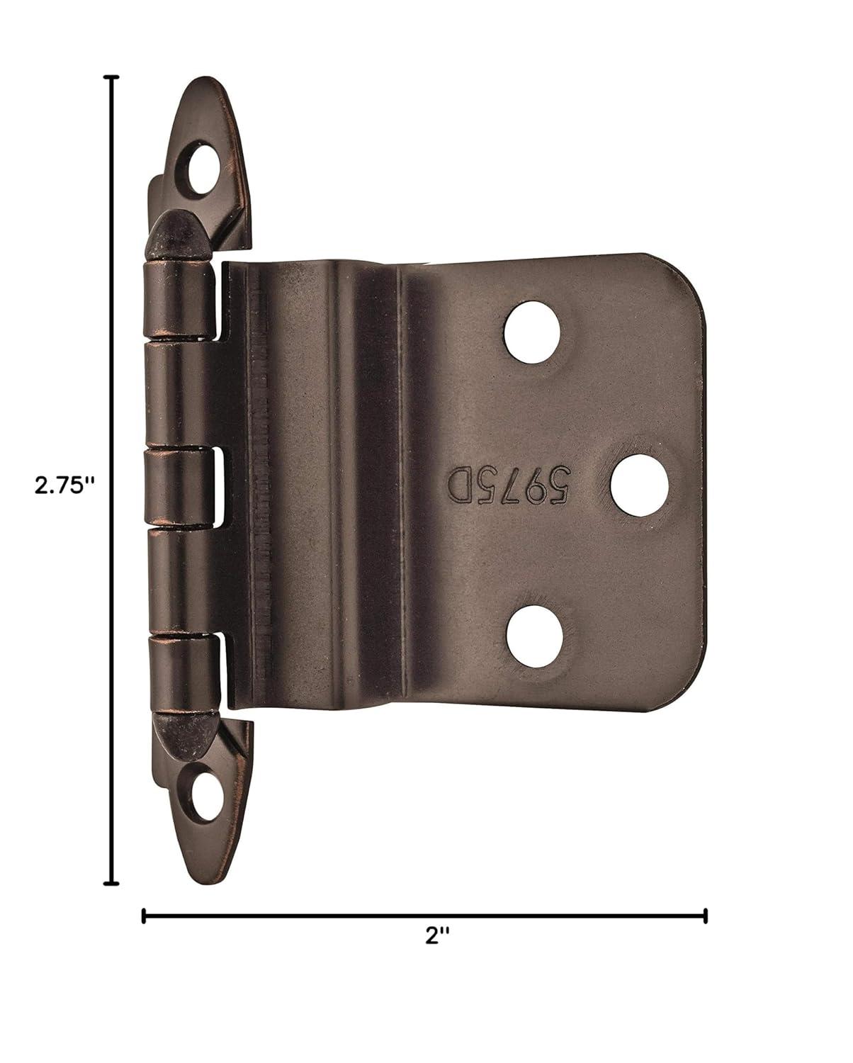Face Mount Overlay Hinge
