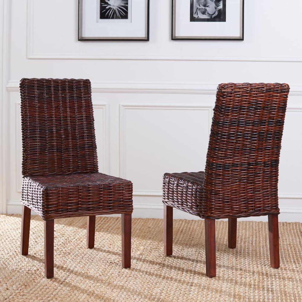 Sanibel 18"H Rattan Side Chair (Set of 2)  - Safavieh