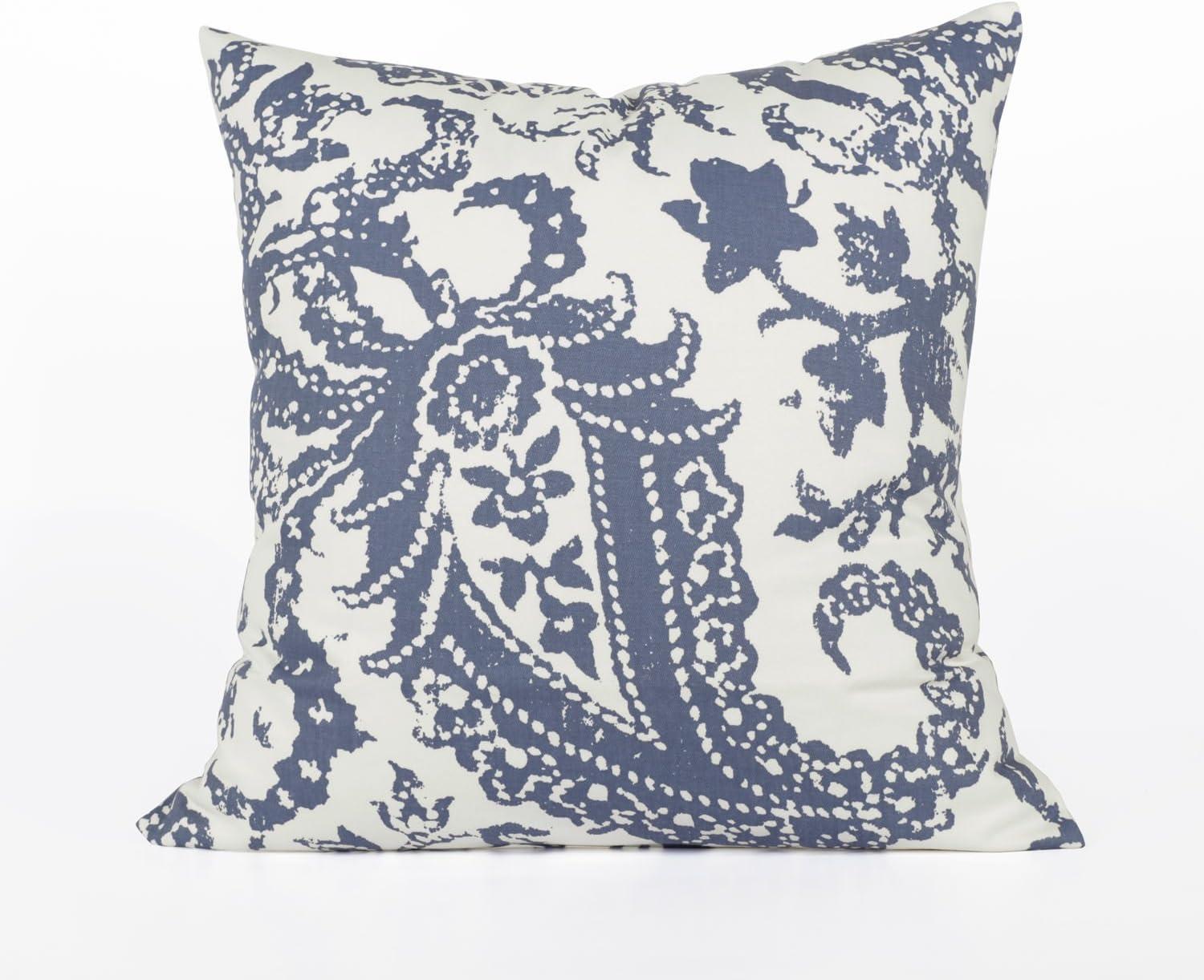 Edina Paisley Cotton Pillow Cover (Set of 2)