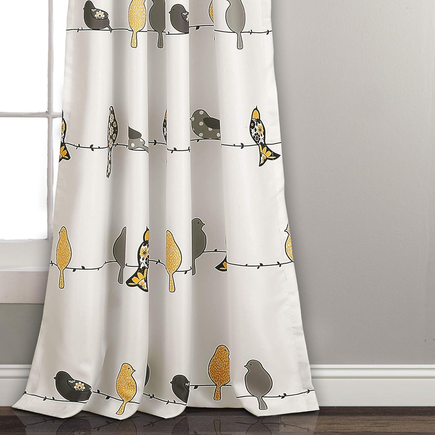 Frifoho Room Darkening Thermal Rod Pocket Curtain Panels (Set of 2)