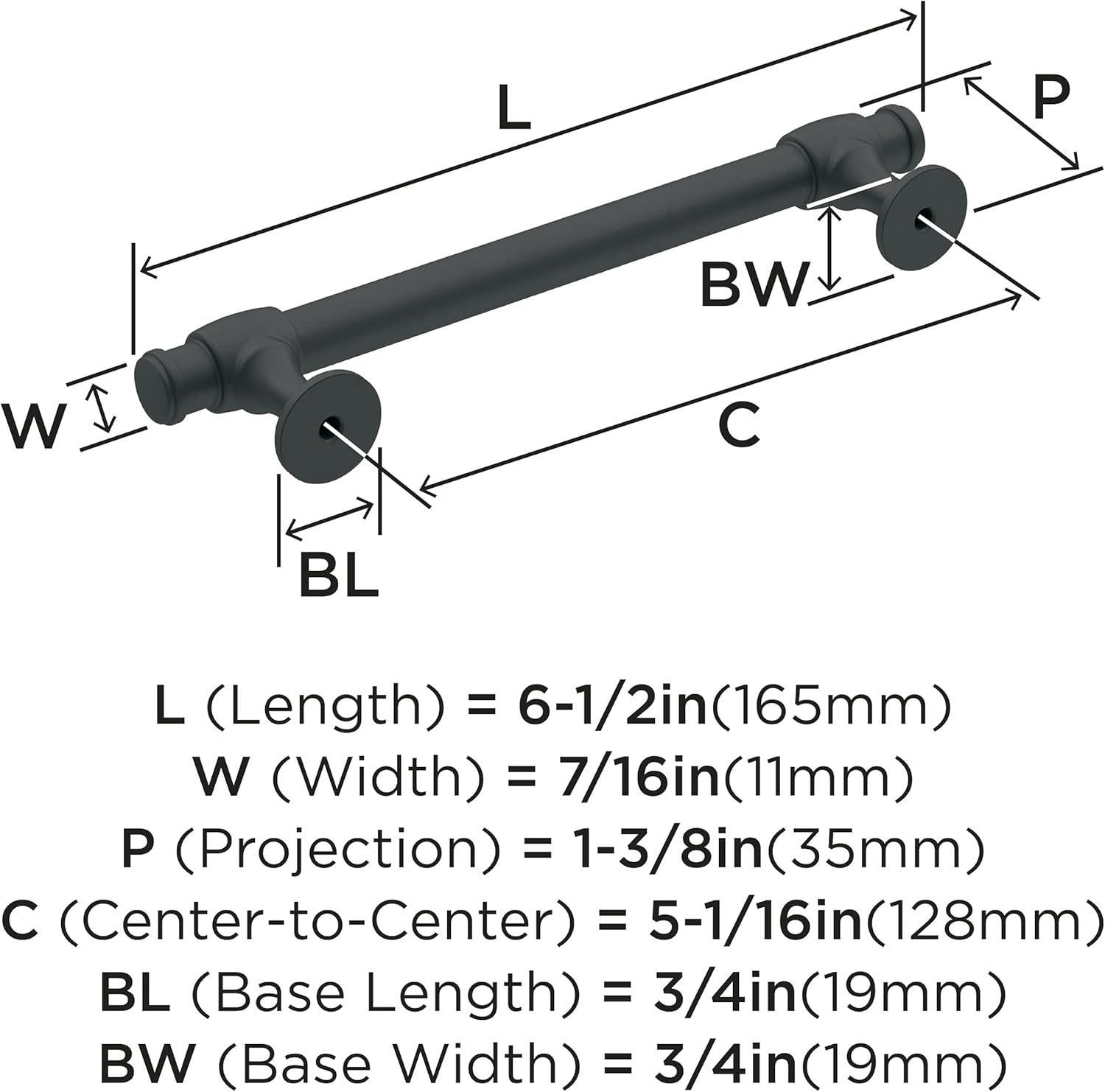 Winsome 5 1/16" Center To Center Bar Pull