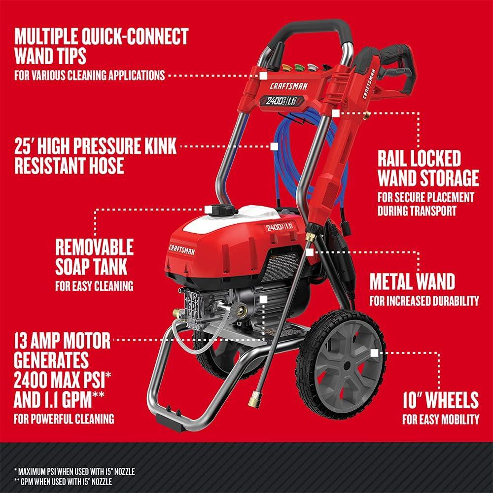 Craftsman Electric Cold Water Pressure Washer 1 ea