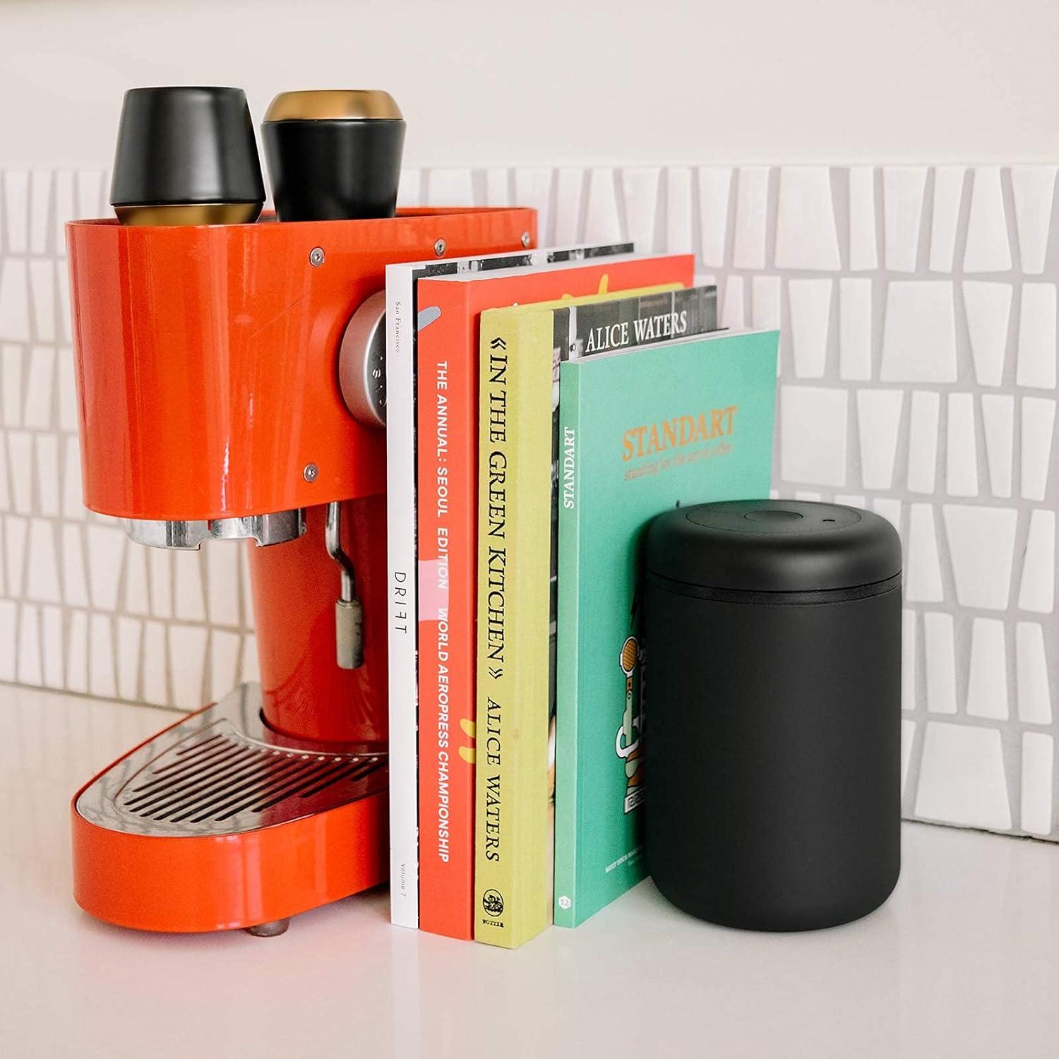 Fellow Atmos Large Vacuum Canister in Matte Black